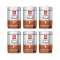 6x Illy MonoArabica Brazil 250g ziarnista (puszka)