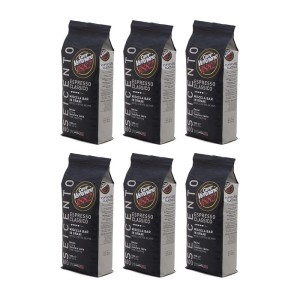 6x Vergnano Espresso Classico 600 1kg ziarnista