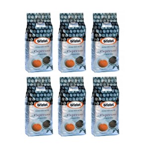 6x Bristot Espresso 1 kg ziarnista