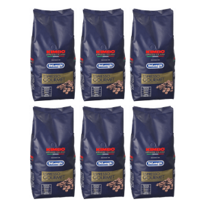 6x Kimbo Delonghi Gourmet 1kg ziarnista