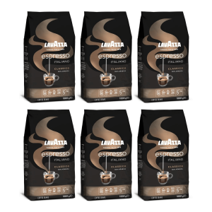 6x Lavazza Caffe Espresso Italiano Classico 1 kg ziarnista