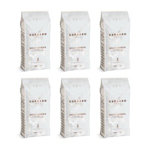 6x Carraro Dolci Arabica 1 kg ziarnista