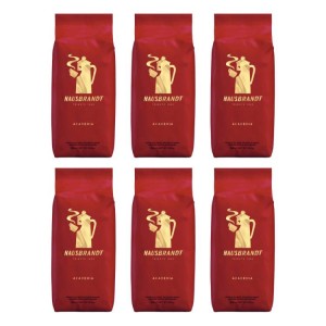 6x Hausbrandt Academia 1 kg ziarnista