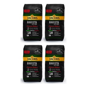 4x Jacobs Barista Espresso Italiano 1kg ziarnista