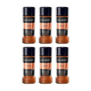 6x Davidoff Crema Intensa 90 g rozpuszczalna
