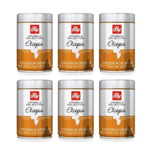 6x Illy MonoArabica Etiopia 250g ziarnista (puszka)