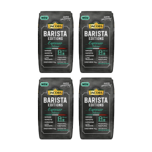 4x Jacobs Barista Espresso Intense 1 kg ziarnista