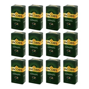 12x Jacobs Kronung 500 g mielona