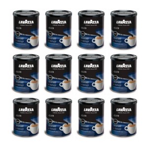12x Lavazza Club 250 g mielona (puszka)