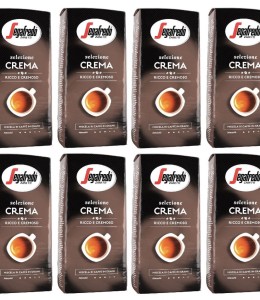 8x Segafredo Selezione Crema 1kg ziarnista