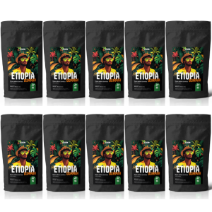 10x Marven Etiopia Dijmmah 1kg ziarnista