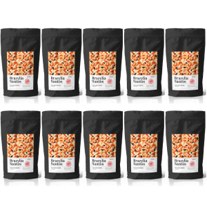 10x Brazylia Santos 100% Arabica Kawa ziarnista 1kg