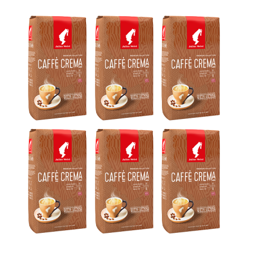 6x Julius Meinl Premium Caffe Crema 1 kg ziarnista