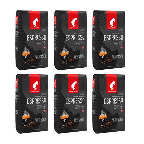 6x Julius Meinl Premium Espresso 1 kg ziarnista