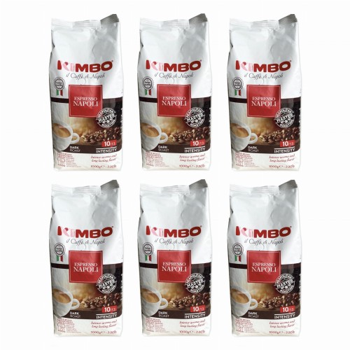 6x Kimbo Napoletano 1 kg ziarnista