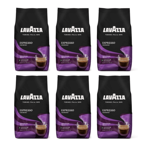 6x Lavazza Espresso Cremoso ziarnista 1kg