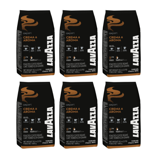 6x Lavazza Expert Crema Aroma 1kg ziarnista