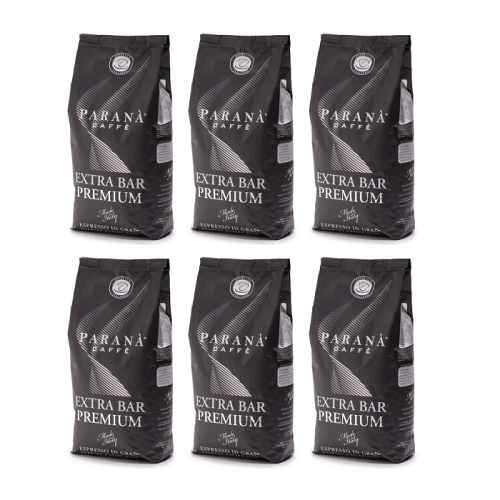 6x Parana Extra Bar Premium 1 kg ziarnista