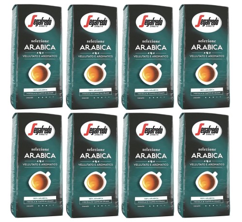8x Segafredo Selezione Arabica 1 kg ziarnista