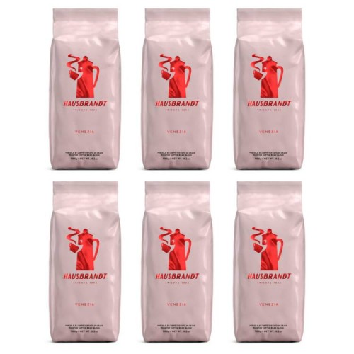 6x Hausbrandt Venezia 1kg ziarnista