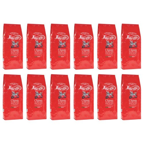 12x Lucaffe Classic 1 kg ziarnista