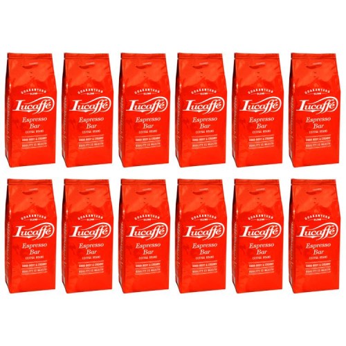 12x Lucaffe Espresso 1 kg ziarnista