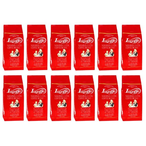 12x Lucaffe Mamma Lucia 1 kg ziarnista