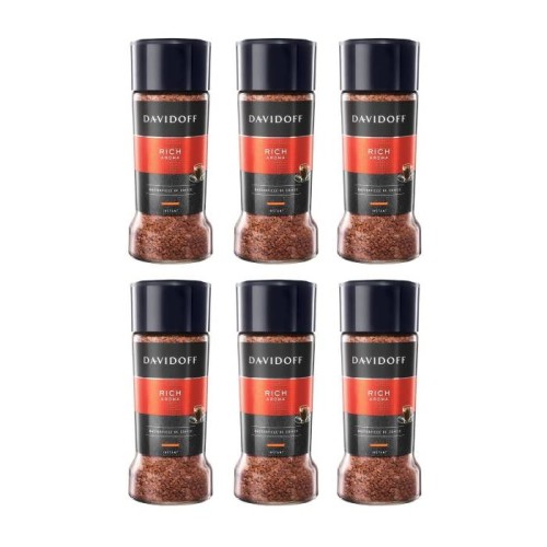 6x Davidoff Rich Aroma 100 g rozpuszczalna