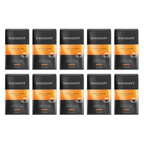 10x Davidoff Creme Elegant 500 g ziarnista
