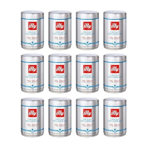 12x Illy Deca 250 g ziarnista puszka