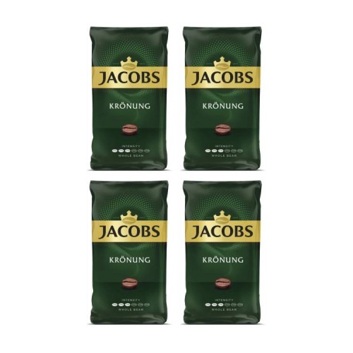 4x Jacobs Kronung 1kg ziarnista
