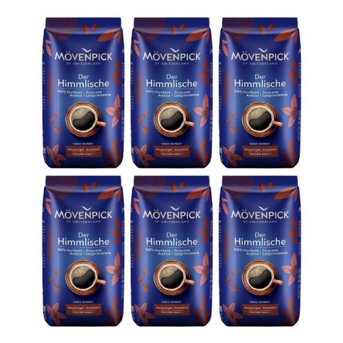 6X Movenpick Der Himmlische 1kg ziarnista 6X