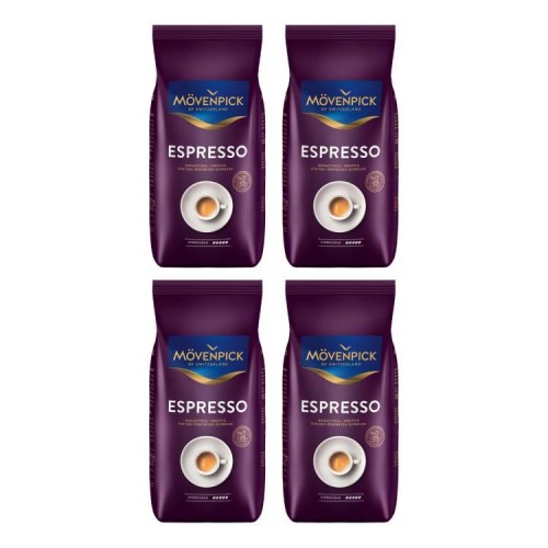 4x Movenpick Espresso 1kg ziarnista