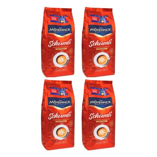 4x Movenpick Schumli 1kg ziarnista