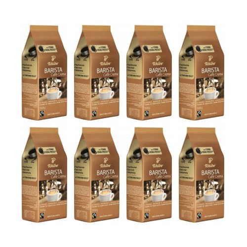 8x Tchibo Barista Crema 1kg ziarnista 8X