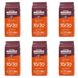 6x Mauro De Luxe Kawa 1kg whole bean