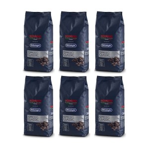 6x Kimbo Delonghi Classic 1 kg whole bean