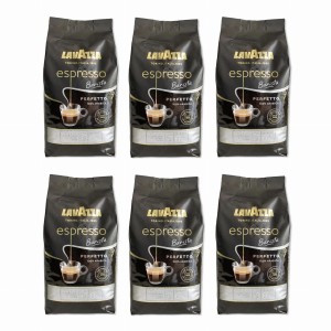 6x Lavazza Barista Perfetto 1kg whole bean