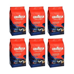6x Lavazza Crema Gusto Classico 1 kg whole bean