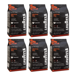 6x Lavazza Expert Aroma Piu 1 kg whole bean