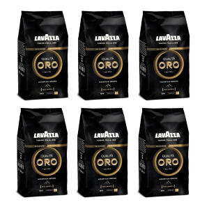 6x Lavazza Oro Mountain Grown 1 kg whole bean