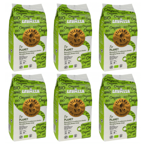 6x Lavazza Tierra Bio For Planet 1kg ziarnista
