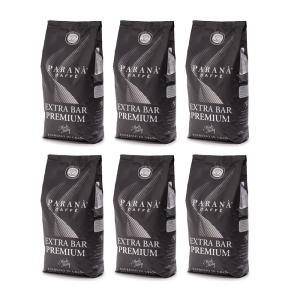6x Parana Extra Bar Premium 1 kg whole bean