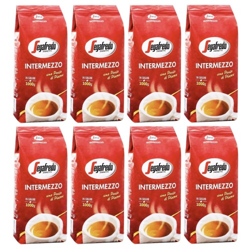 8x Segafredo Intermezzo 1kg ziarnista