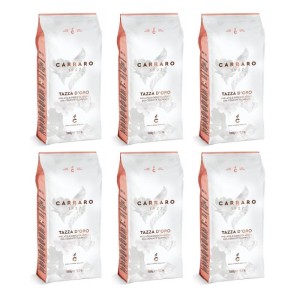 6x Carraro Tazza d’Oro 1 kg whole bean