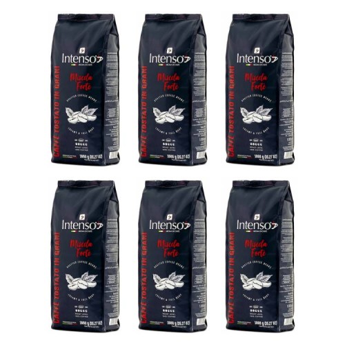 6x Intenso Forte 1kg ziarnista