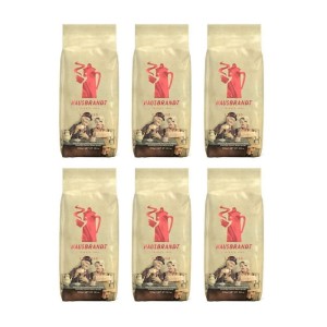 6x Hausbrandt Espresso Nonnetti 1 kg whole bean
