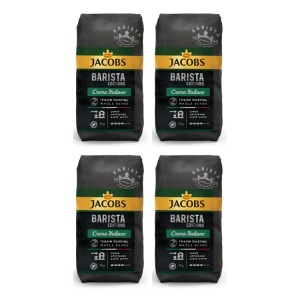 4x Jacobs Barista Crema Italiano 1kg ziarnista