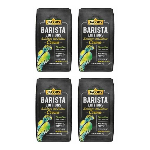 4x Jacobs Barista Selektion des Jahres 1kg bean