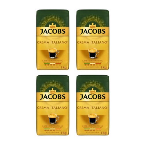 4x Jacobs Experten Crema Italiano 1kg ziarnista